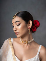 Glitzy Pearl Delicate Silver Danglers