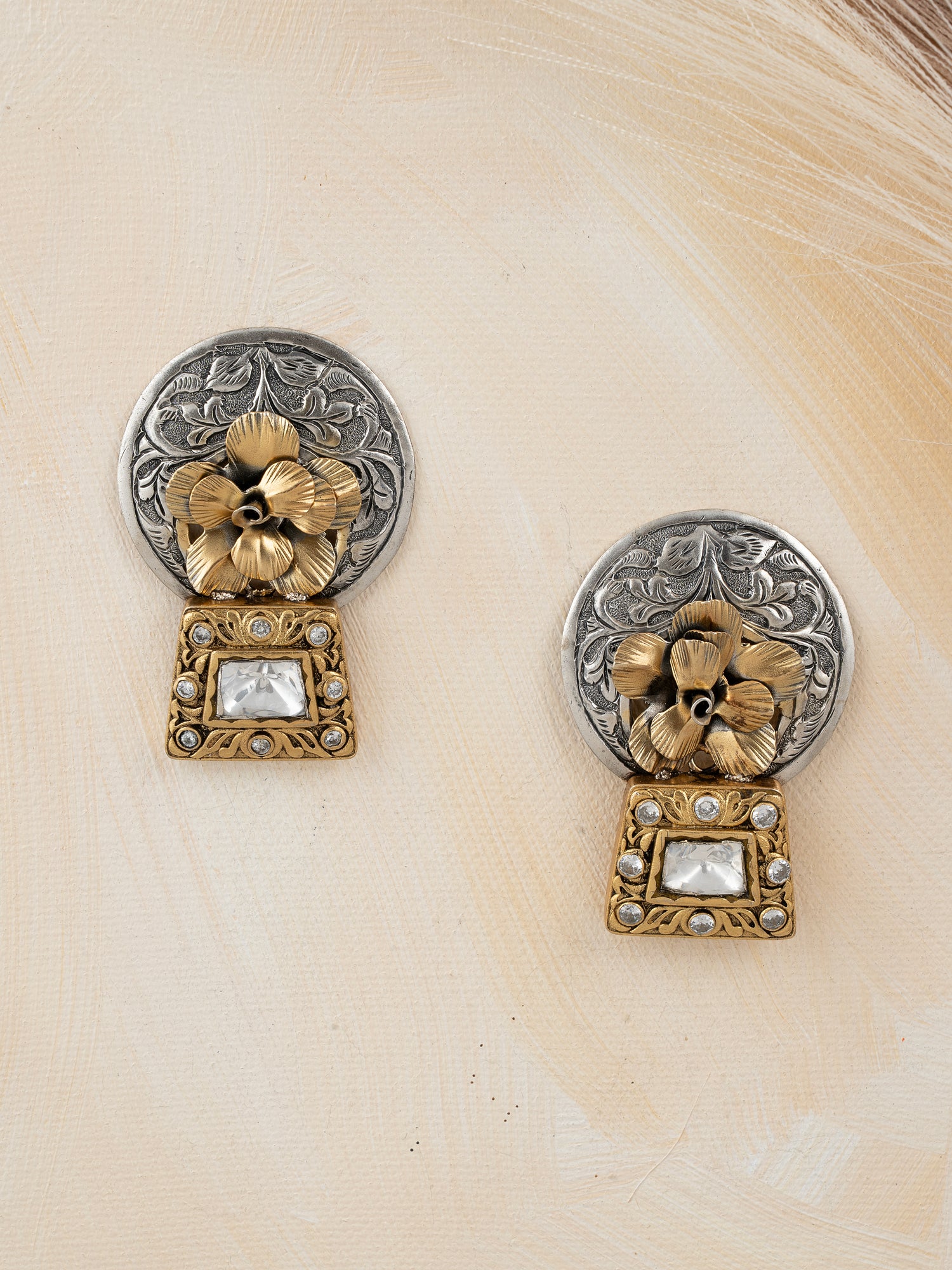 Fusion Silver Earrings