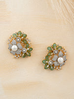 Gardenia Pearl Studs