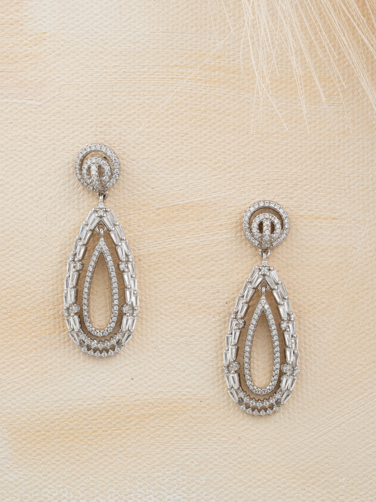 Classic Teardrop CZ Danglers