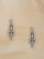 Elegant & Modern Diamond Earrings