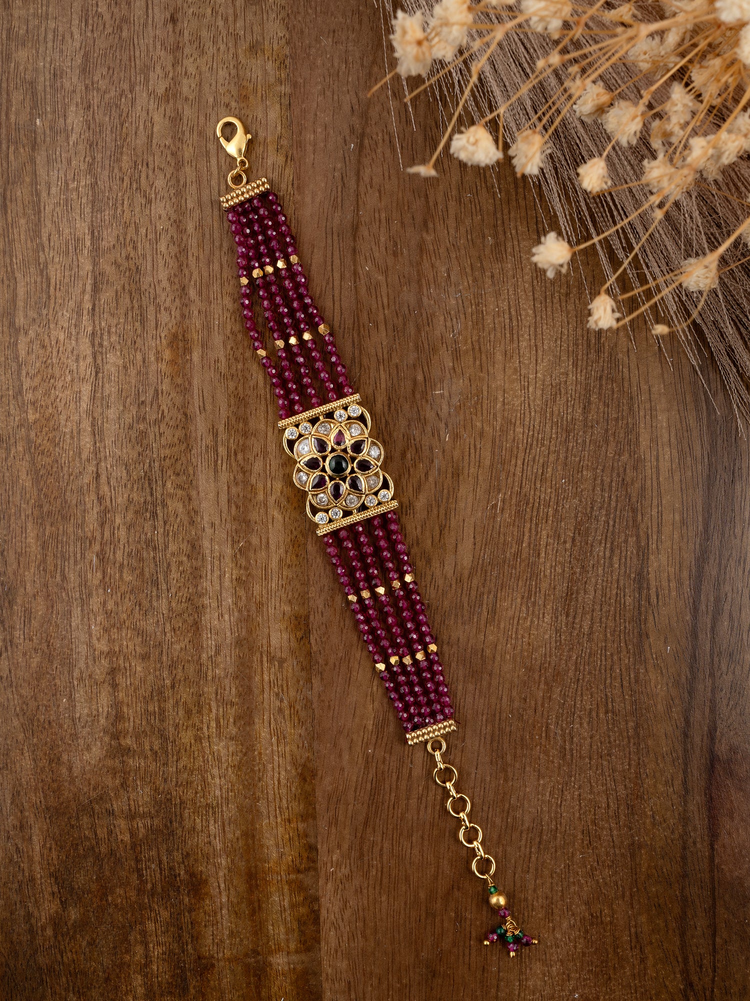 Gold Plated Mishr Bracelet