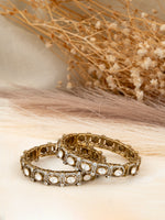 Heritage Glow Polki Bangles