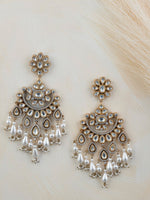 Jadau Polki Imitation Earrings