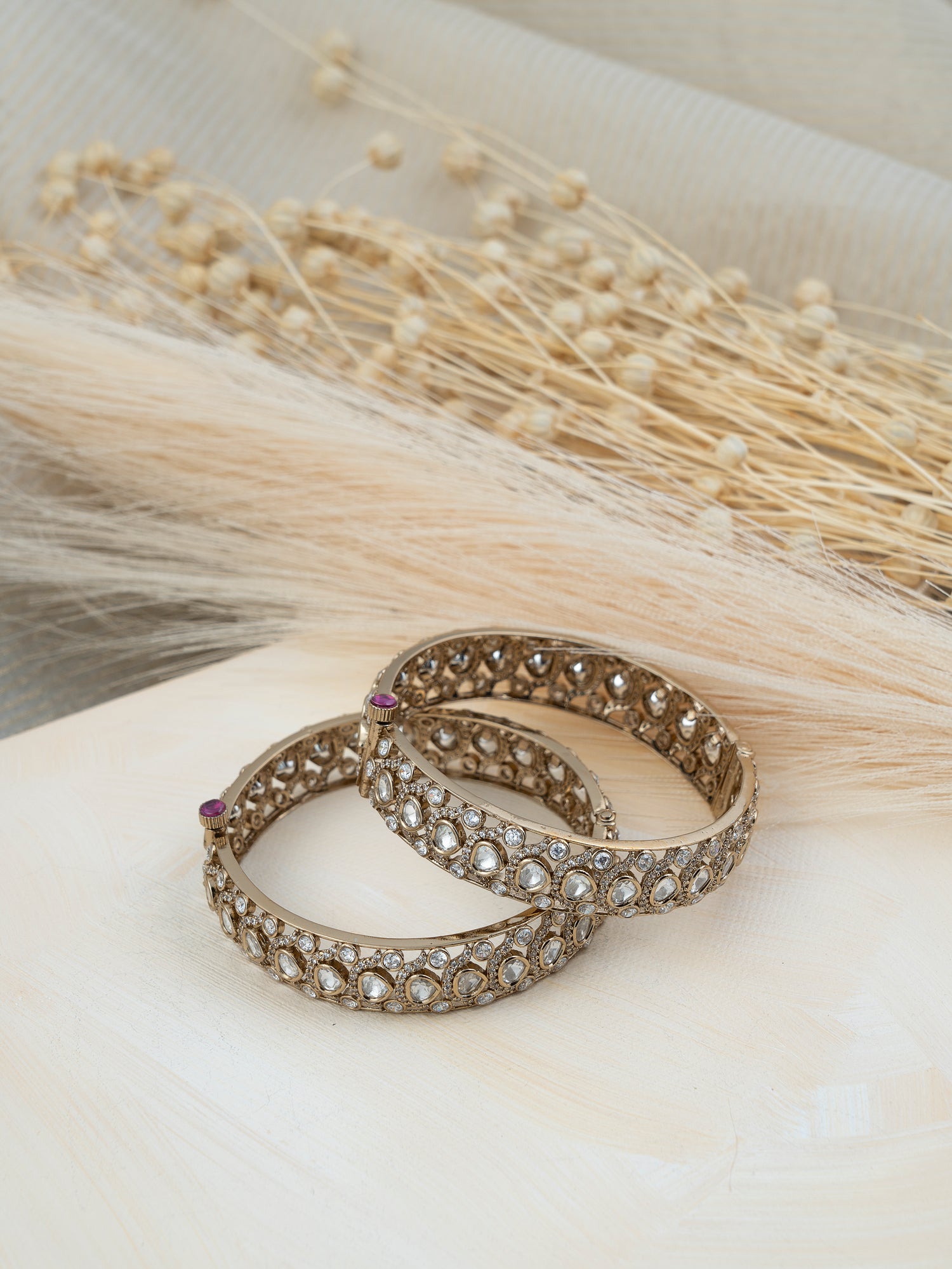 IMITATION DIMOND BANGLES