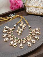 IMITATION POLKI SHORT SET