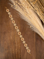 Gold Plated Jadau Kundan Sheeshphool