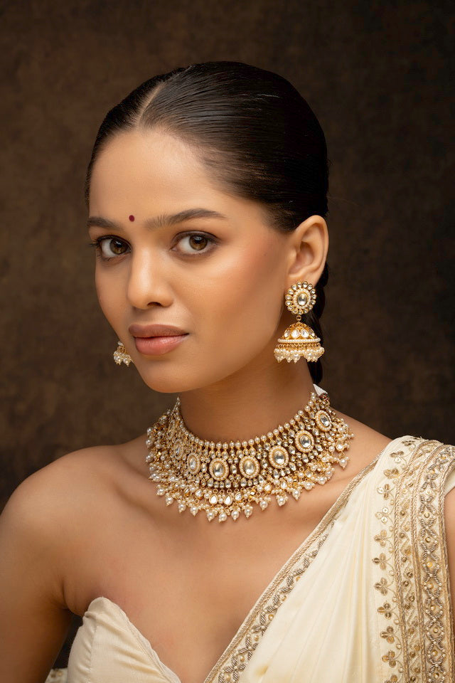 Jadau Kundan Bridal Set