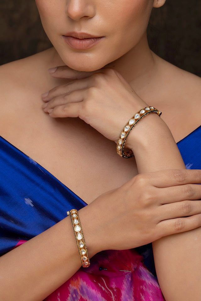 Jadau Kundan Bangles