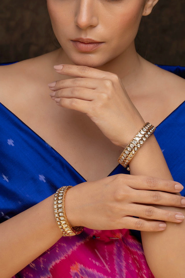 Jadau Kundan Bangles