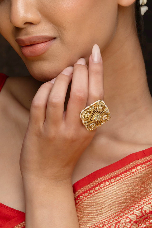 Imitation Rings (statement & Adjustable)