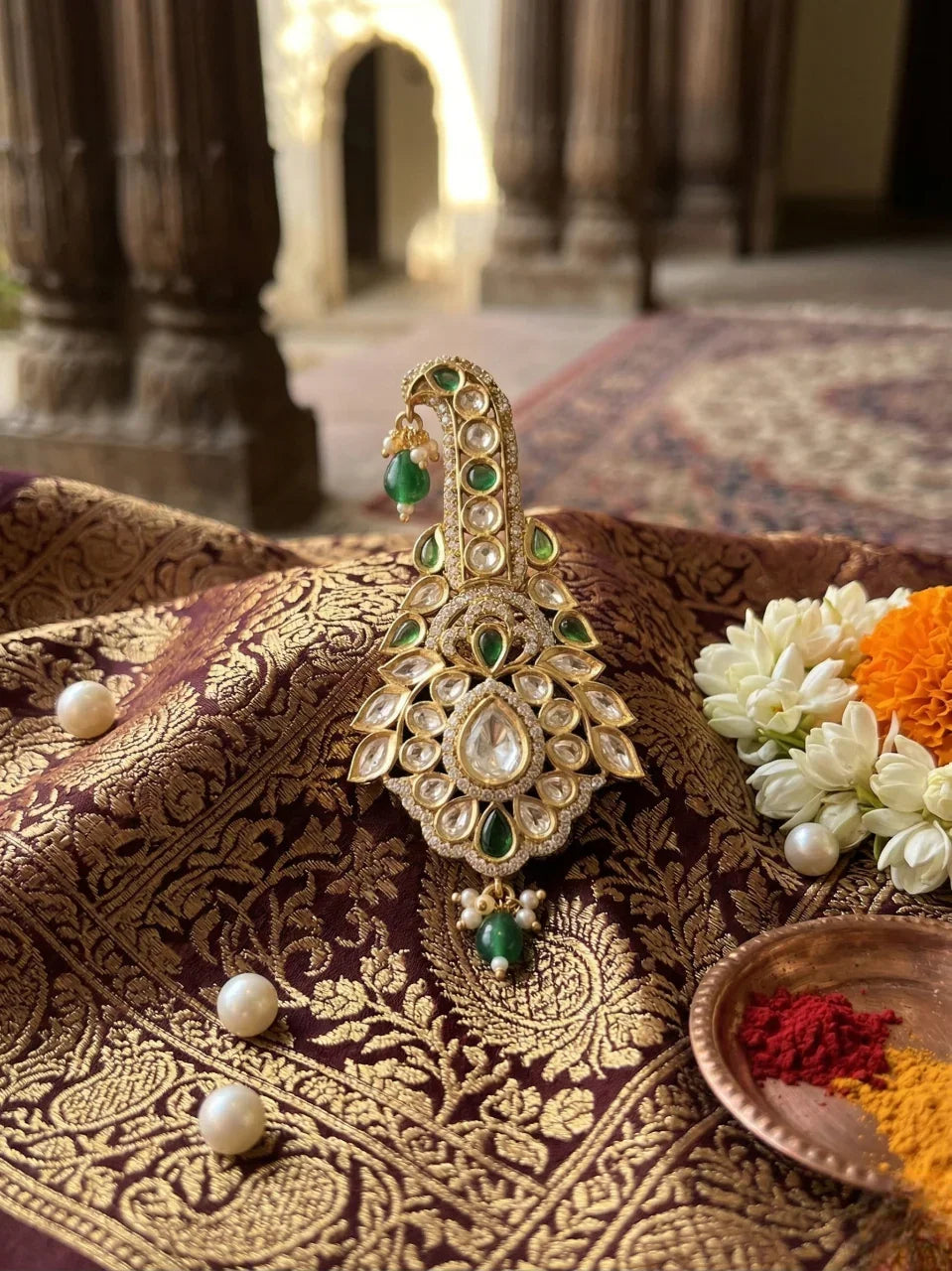 Imitation Brooches & kalangi