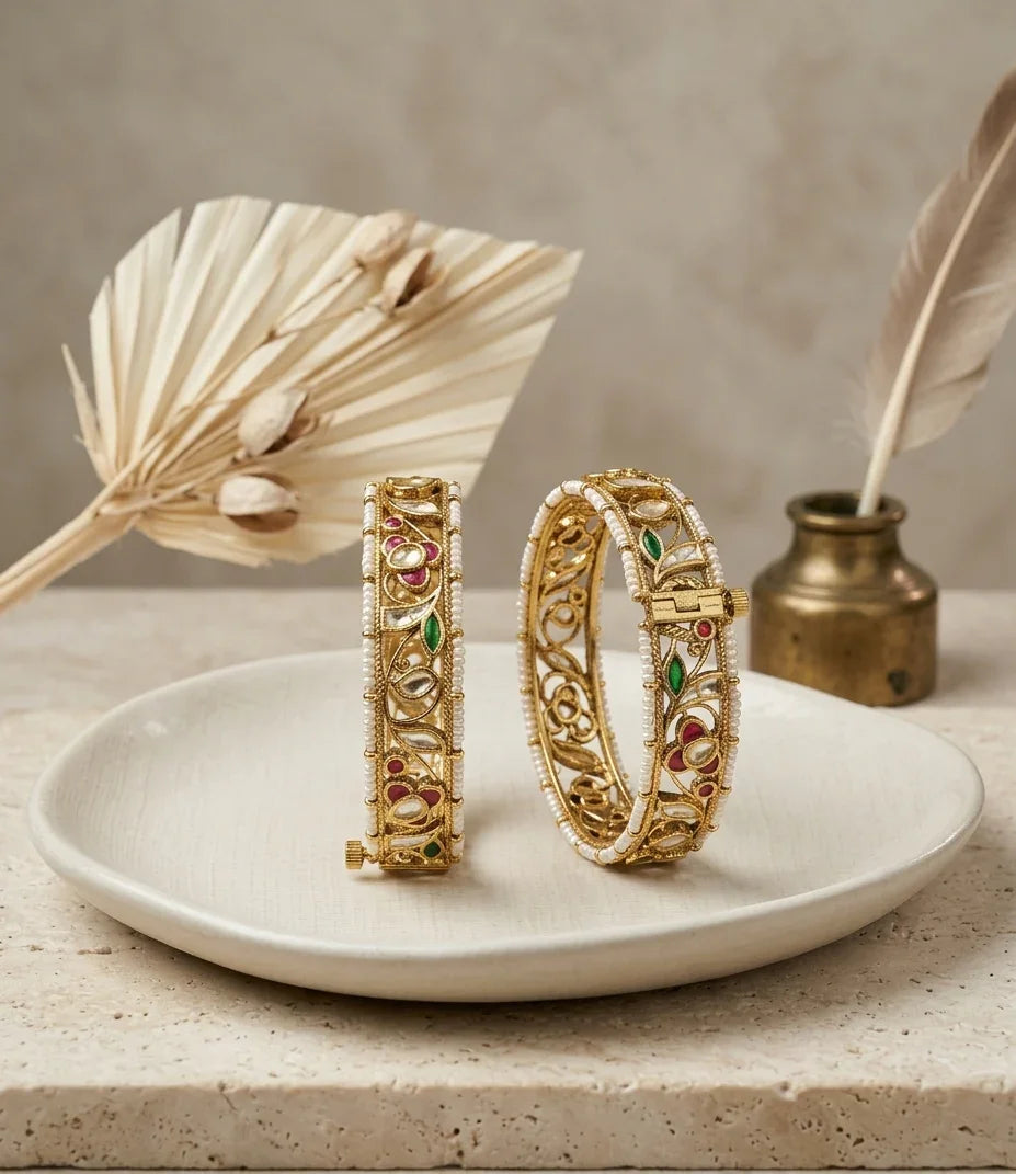 Jadtar Imperial Bangle - Gold