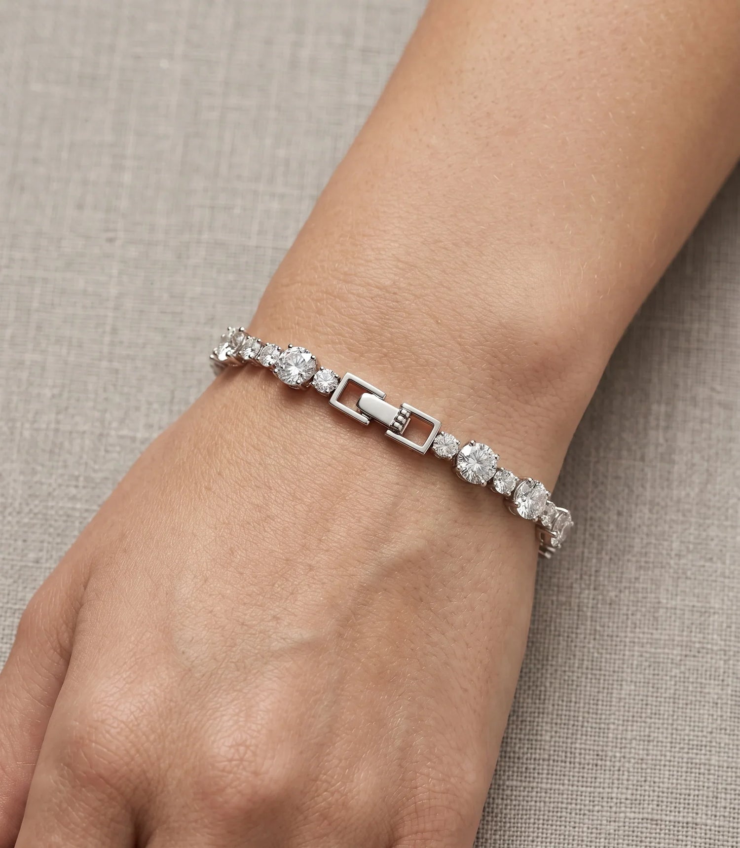 CZ Diamond Shine Bracelet - Gold