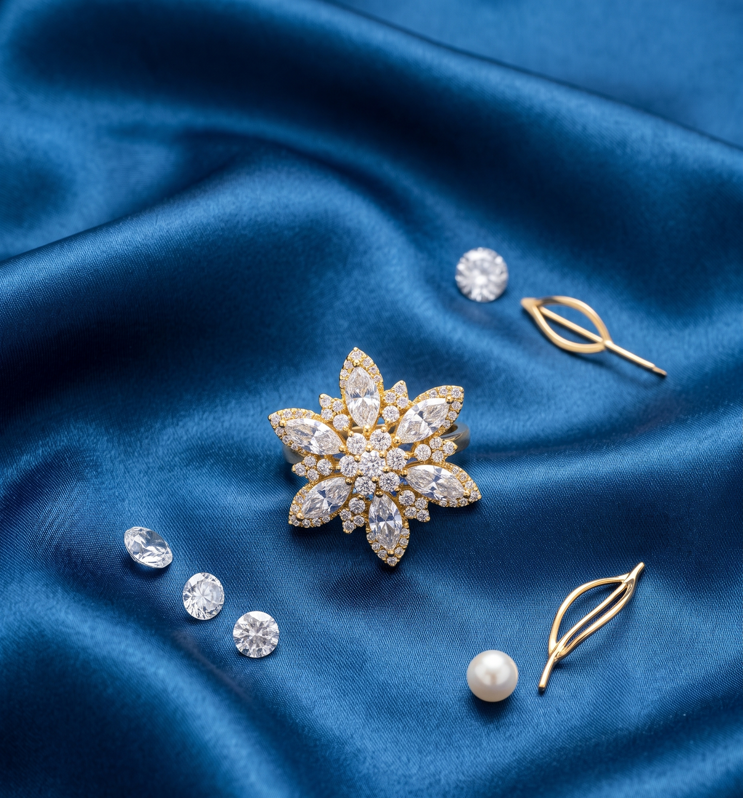 Diamond Glow Ring - Gold