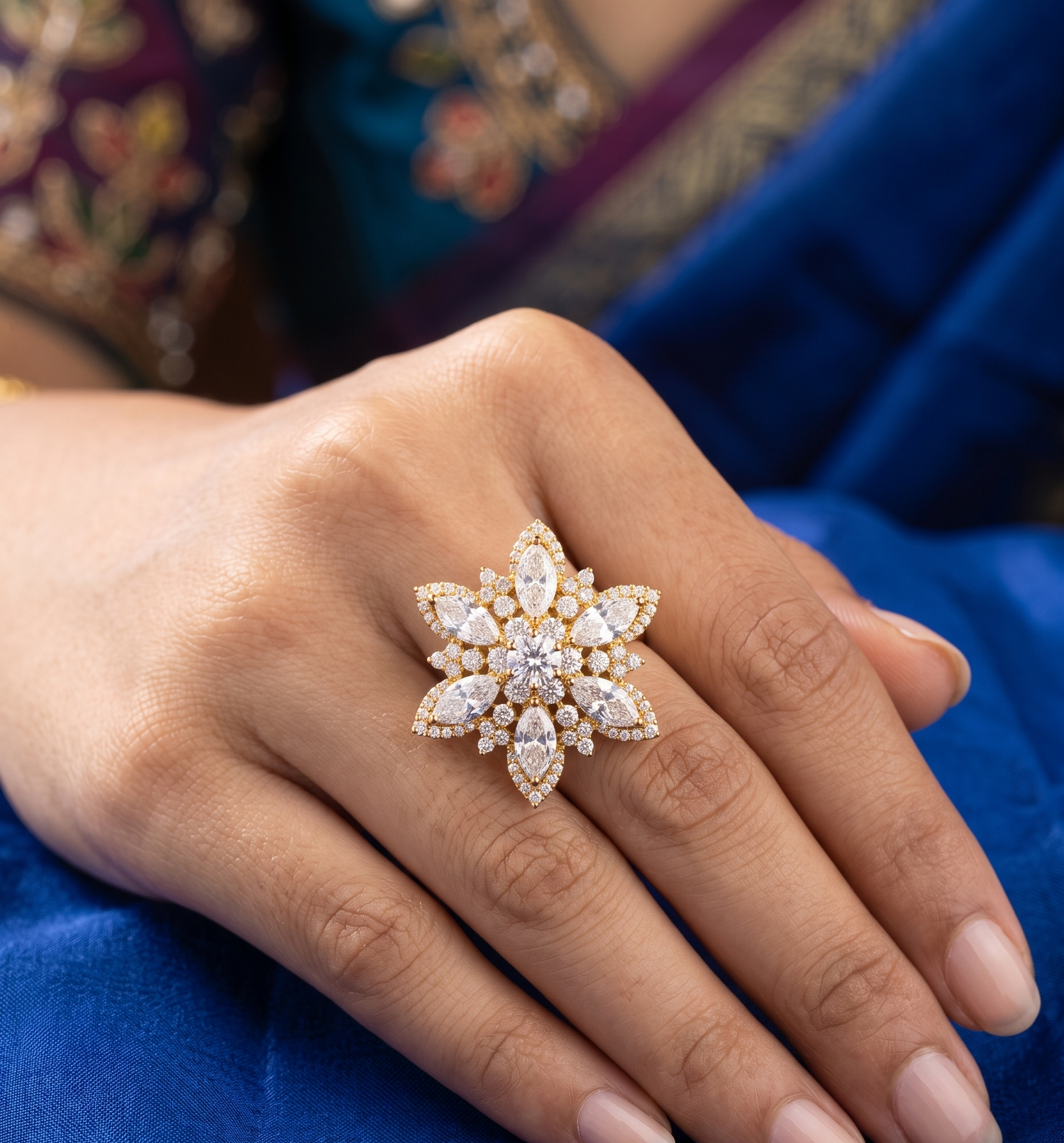 Diamond Glow Ring - Gold
