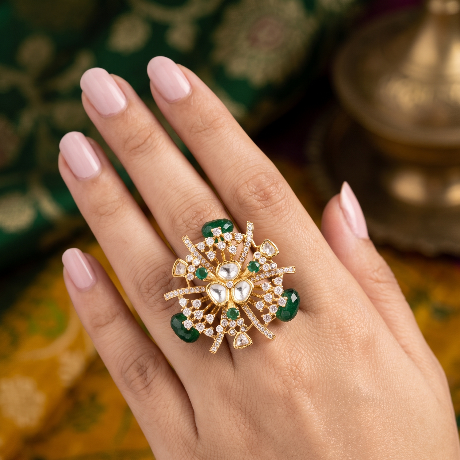Diamond Luxe Ring - Gold