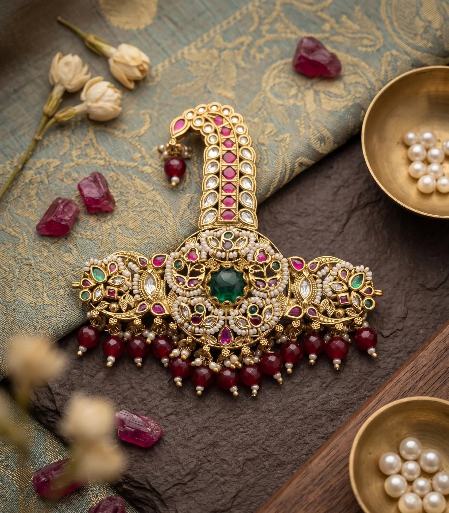 Jadau Royal Kalgi - Gold