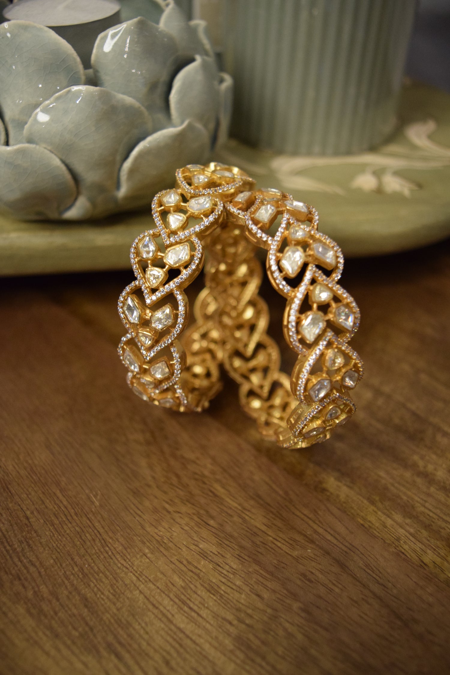 Golden Embrace Bangles