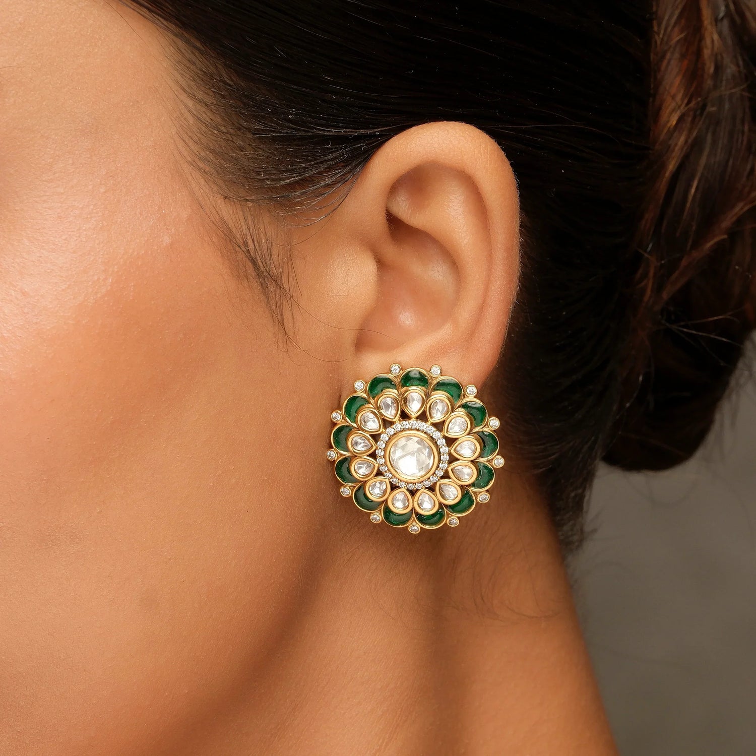 Kundan Studs