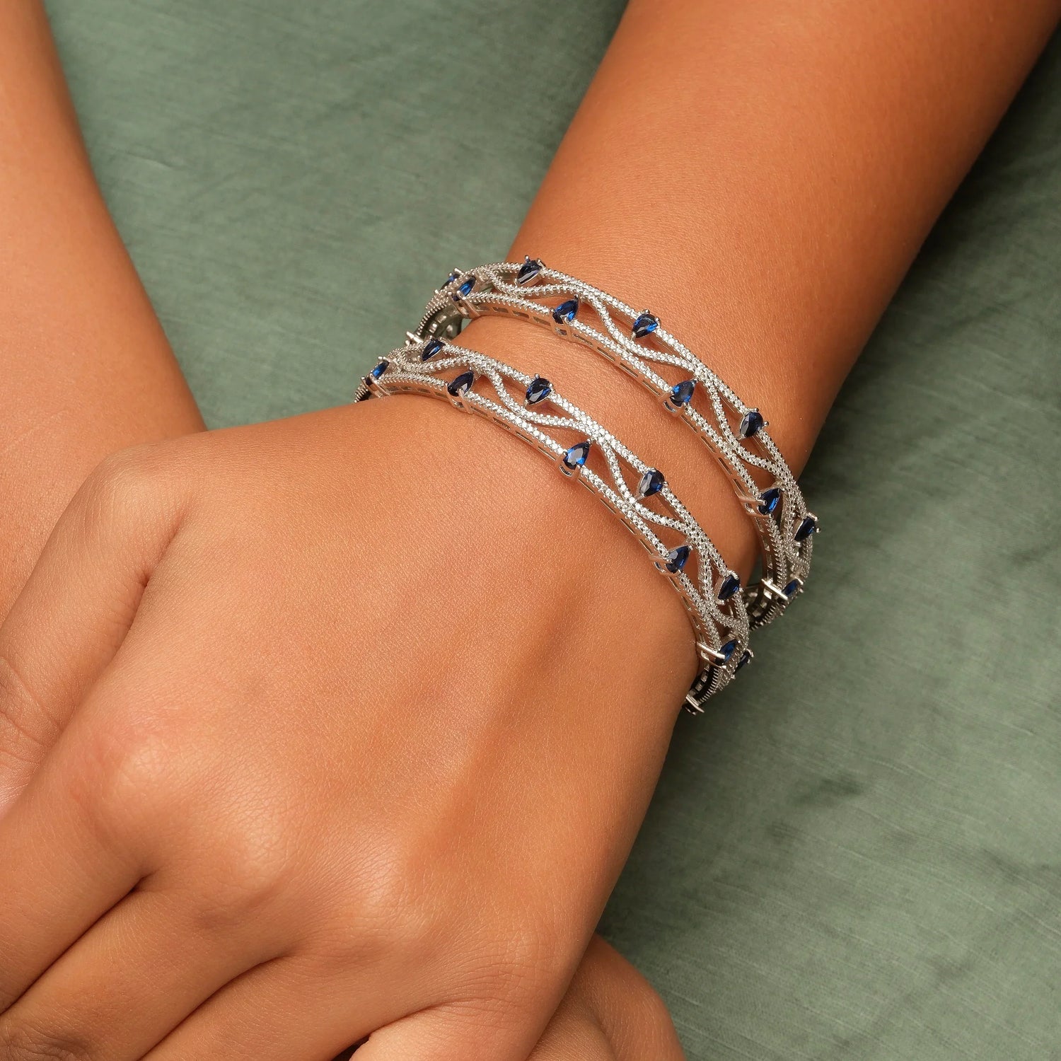Diamond Bangles