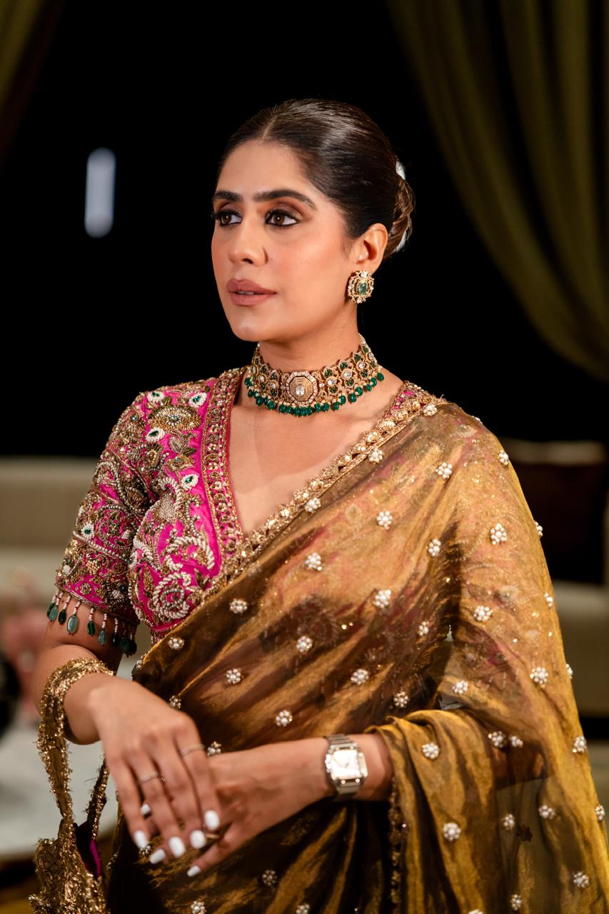 Meher Green Polki Set