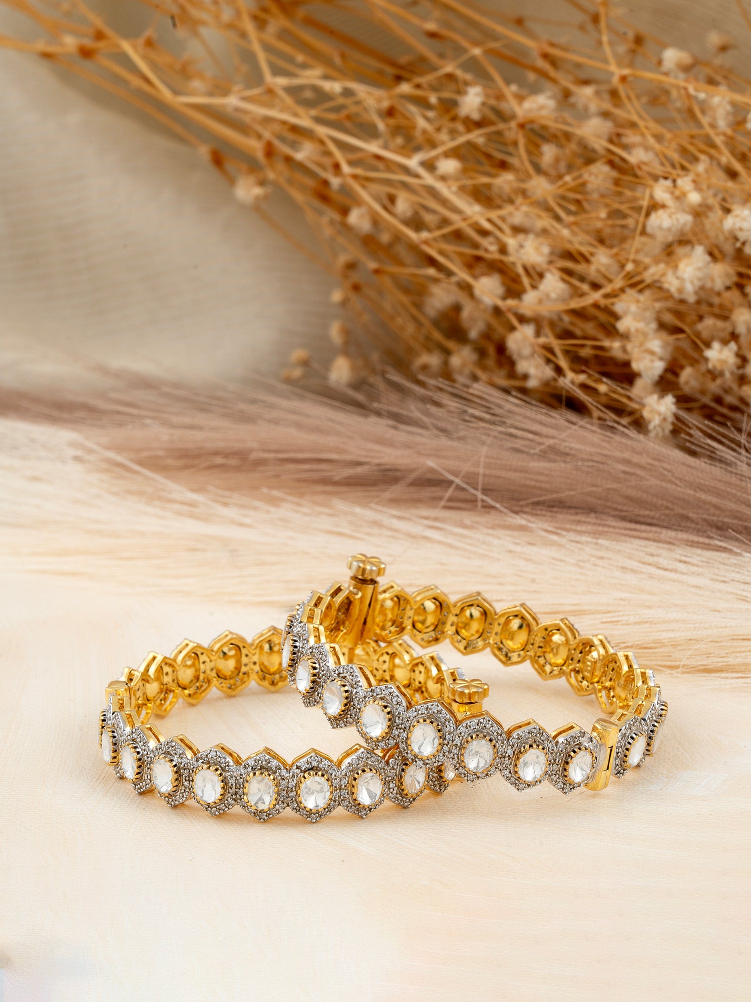 Noor Polki Bangles