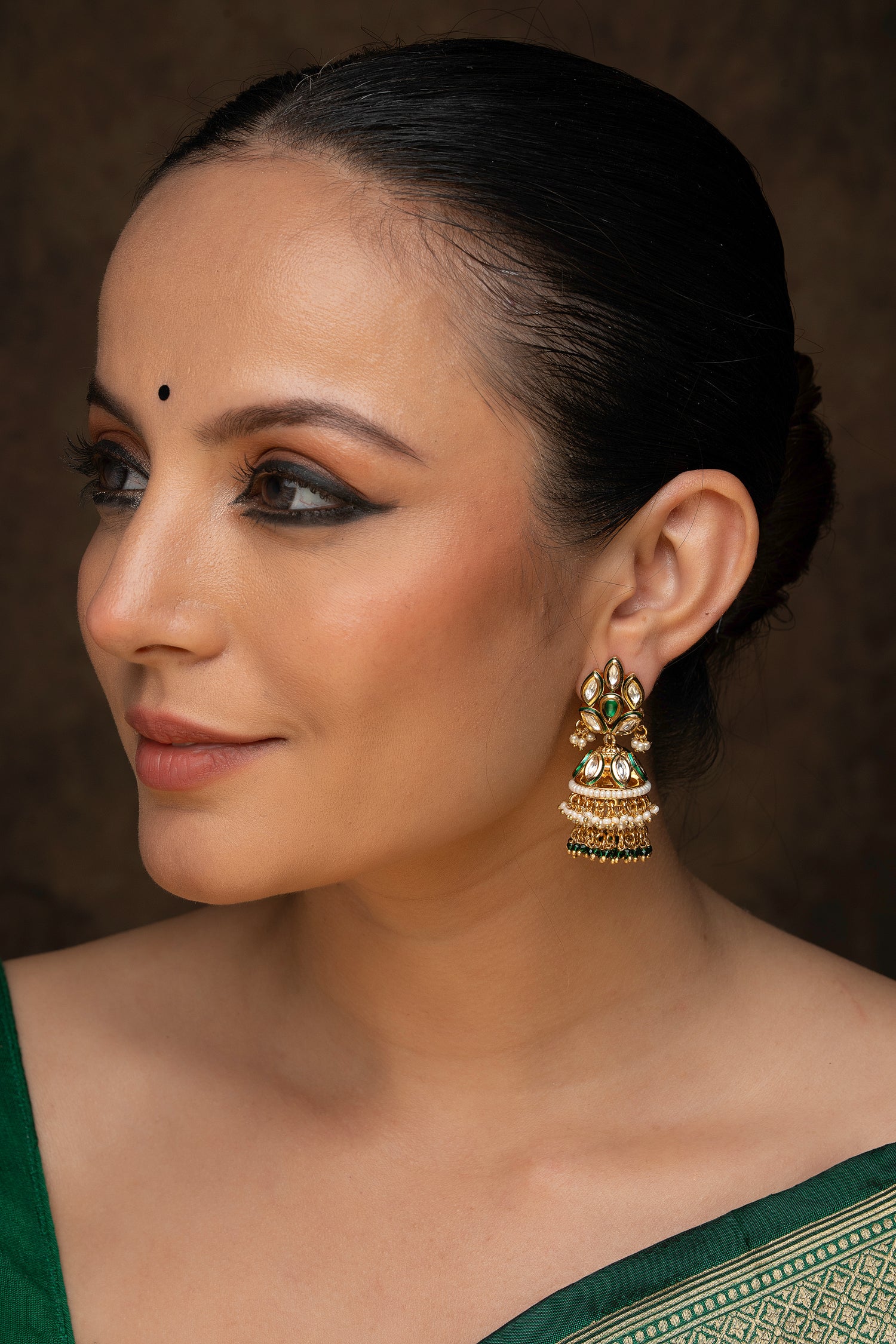 Polki Jhumka