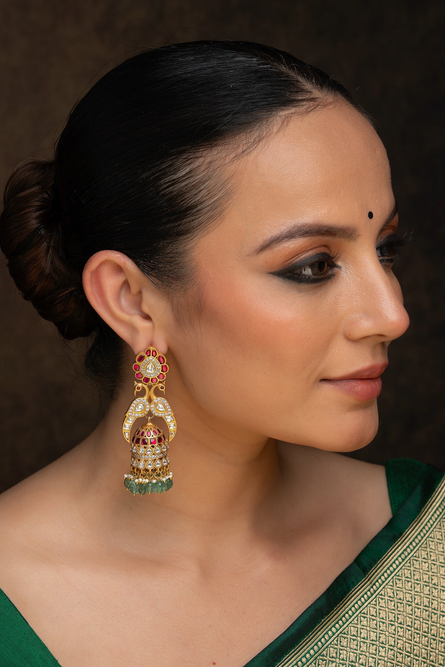 Jadau Jhumka